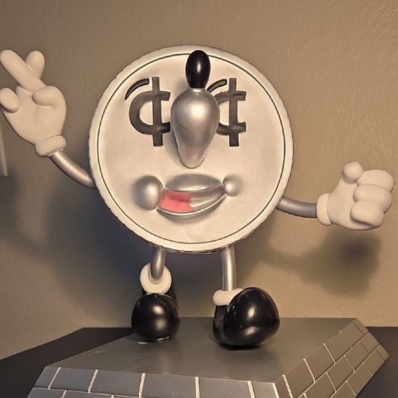 Kidrobot X Jeremyville Lucky Money Coin Vinyl Art Toy Bank - Picture 3 of 7